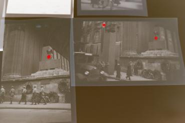 Preview: sieben alte Negative - Odeonsplatz München usw. 30-40er Jahre